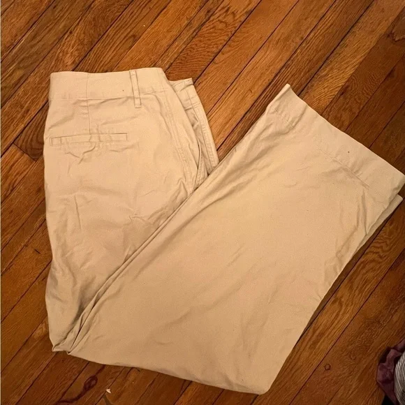 A New Day Wide Leg Khakis Size 16 - Picture 2 of 4